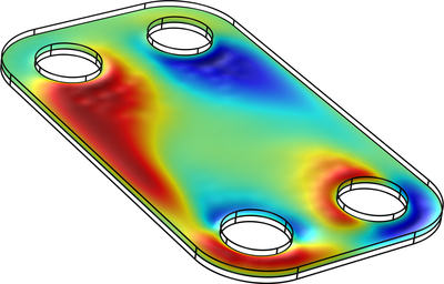 Shape Optimization of a Plate Heat Exchanger