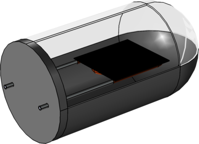 Modeling a Concentrated Solar Thermal Collector for Methane Dry Reforming