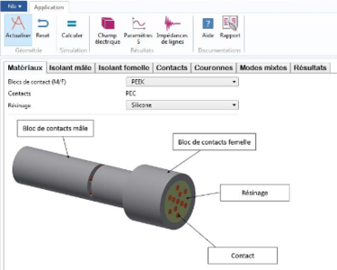 Mixed-mode S parameters modeling with COMSOL Multiphysics