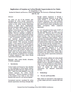 Implications of Sorption on Carbon Dioxide Sequestration in Gas Shales