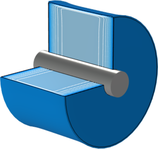 Moisture Transport in a Paperboard Roll