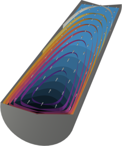 Nonisothermal Reacting Flow in a Methane Steam Reformer