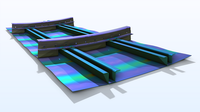 Postbuckling Analysis of an Aircraft Fuselage
