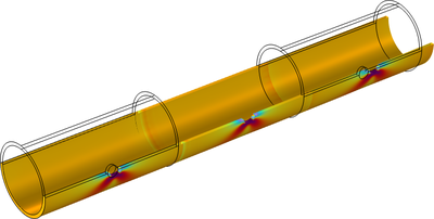 Connecting Shells and Solids