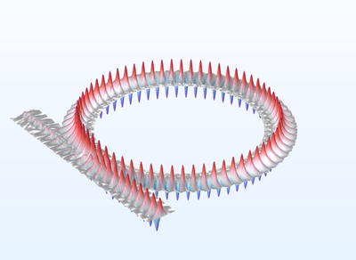 Optical Ring Resonator Notch Filter 3D