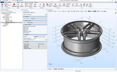 Wheel Rim Defeaturing Tutorial Series