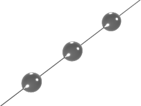 Beads-on-String Structure of Viscoelastic Filaments