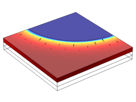 Fuel Cell Cathode with Liquid Water