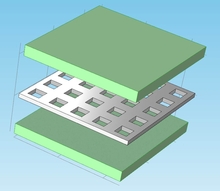Complex K-Bands Calculation for Plasmonic Crystal Slabs by Means of Weak ...