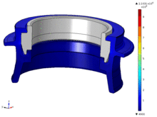 Sliding Performance of a Hyperelastic Seal